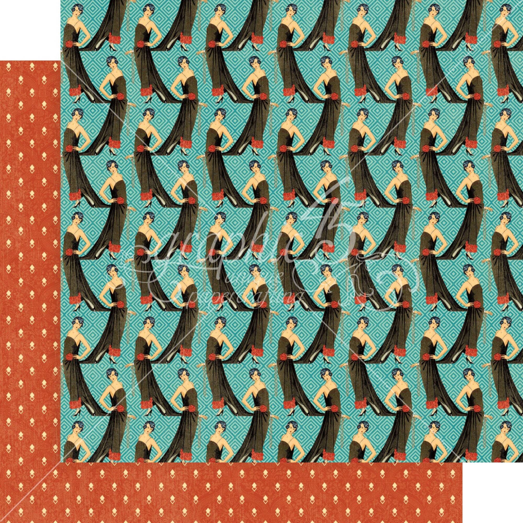 Graphic 45 Deluxe Collector's Edition Pack 12" x 12", Couture